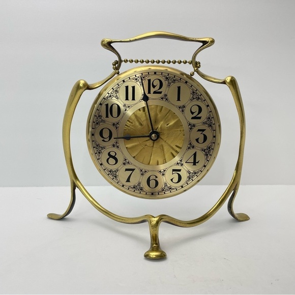 Vintage Brass Clock Hanging Base - Picture 7 of 11